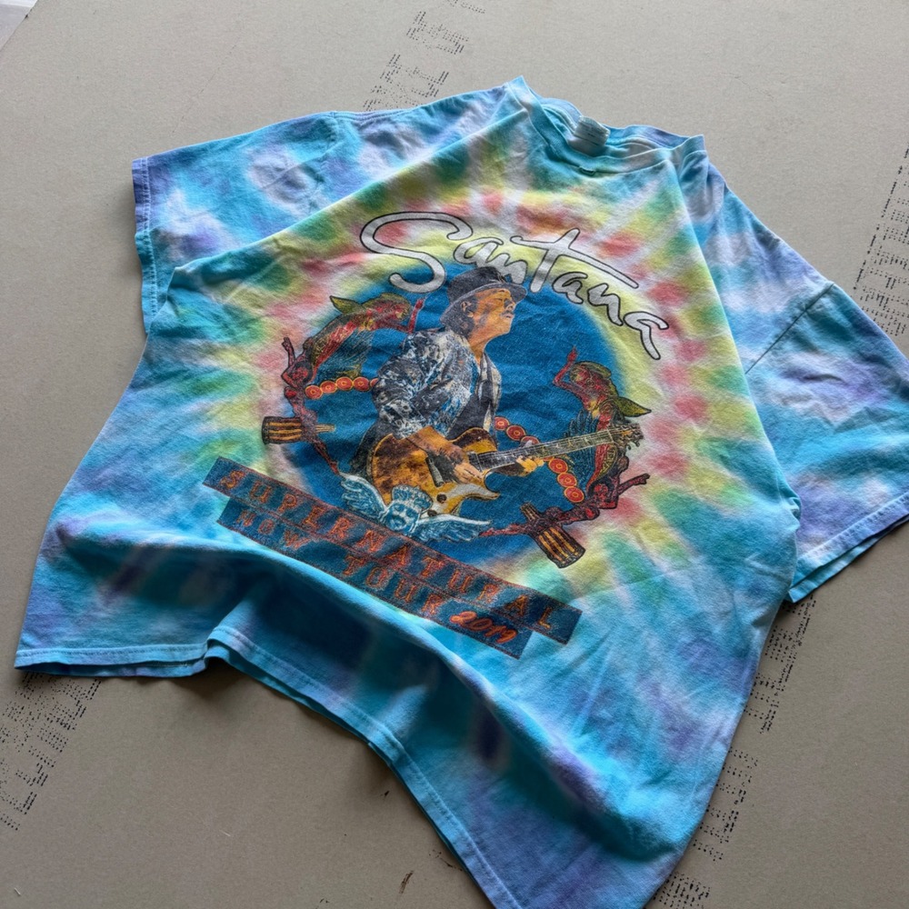 Santana Supernatural Now Tour 2019 T-shirt